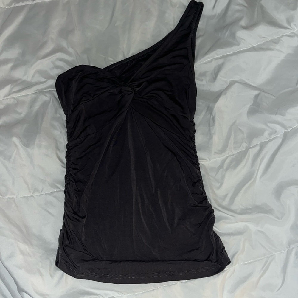 Asymmetrical tank top